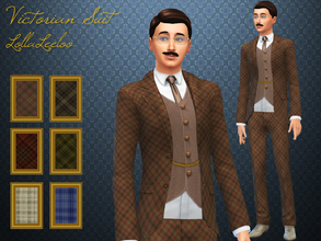 Sims 4 — Everyday Victorian Suit Top by LollaLeeloo by Lollaleeloo — Hi everyone! To complement my Victorian dress, I've