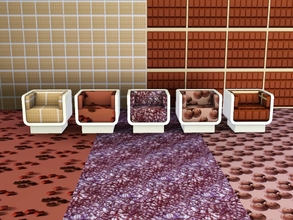 Sims 3 — Chocolate 1 by Andreja157 — Patterns created with Create a pattern tool Category: Fabrics, Tiles&amp;Mosaic