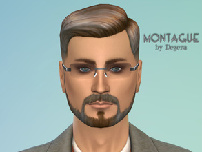 Sims 4 — Montague by Degera — Ruthless and Self-Assured, this mansion baron is more than ready to make a killing in the