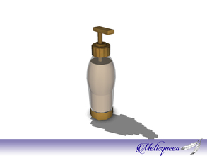 Sims 3 — Metisqueen_GenessaSoap by metisqueen2 — Decorative glass soap dispenser for Genessa Bathroom