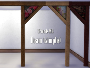 Sims 4 — Friends MR Beam (simple) by Kiolometro — Remember the TV series Friends? Now your sims can visit the apartment