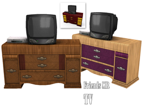 Sims 4 — Friends MR TV by Kiolometro — Remember the TV series Friends? Now your sims can visit the apartment of Monika