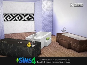 Sims 4 — Suddenly Classic tub by SIMcredible! — by SIMcredibledesigns.com available at TSR __________________ * 3 colors