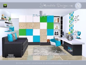 Sims 3 — Teen Edition by SIMcredible! — A modern and colorful set for your younger sims :) Hope they will enjoy their new