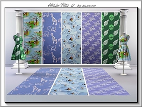 Sims 3 — Kiddie Bits 2_marcorse by marcorse — Five selected patterns for young Sims. All are found in Themed.