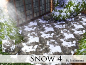 Sims 4 — Snow 4 by Pralinesims — By Pralinesims