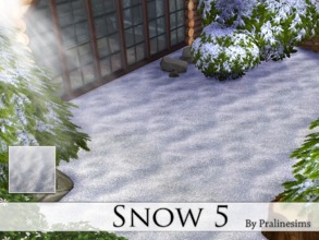 Sims 4 — Snow 5 by Pralinesims — By Pralinesims