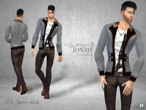 Sims 4 — 3DL Imperio Sim- iO by Jancy - Jonah Sweater by eddielle — Your handsome male sim will be happy using this