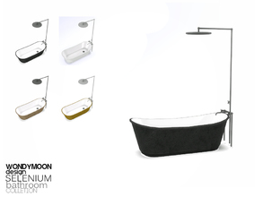 Sims 4 — Selenium Bathtub by wondymoon — - Selenium Bathroom - Bathtub - Wondymoon|TSR - Oct'2015