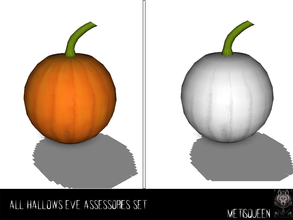 Sims 3 — AllHallowsEvePumpkin by metisqueen2 — All Hallows Eve Mini Pumpkins. Fully castable. Available in 2 colors