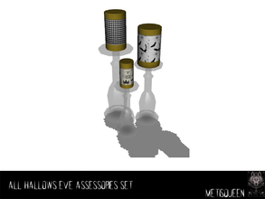 Sims 3 — AllHallowsEveCandles by metisqueen2 — All Hallows Eve Candles