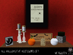 Sims 3 — AllHallowsEveAccessories by metisqueen2 — Happy Halloween to all my friends and fans at TSR. Celebrate this year