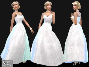 Sims 4 — SegerSims_WeddingDress 01 by SegerSims — A beautiful dress for a perfect wedding! Please do not re-upload my
