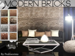 Sims 3 — Modern Bricks by Pralinesims — By Pralinesims