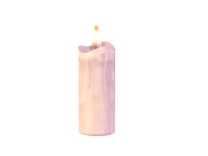Sims 4 — Tall Pillar Candle by sim_man123 — An ordinary pillar candle. A bit spooky, but nothing out of the ordinary. 
