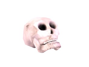 Sims 4 — Spooky Skull by sim_man123 — A mysterious spooky skull - it makes a nice paperweight! What was that about your