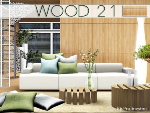 Sims 3 — Wood 21 by Pralinesims — By Pralinesims