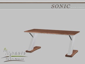 Sims 3 — Sonic Desk by NynaeveDesign — Sonic Home Office - Desk Chair Located in: Comfort - Desk Chairs Price: 250 Tiles: