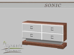 Sims 3 — Sonic File Organizer by NynaeveDesign — Sonic Home Office - File Organizer Located in: Surfaces - Miscellaneous