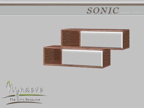 Sims 3 — Sonic File Cabinet by NynaeveDesign — Sonic Home Office - File Cabinet Located in: Surfaces - Displays Price: