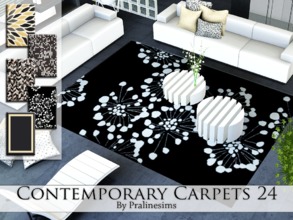 Sims 3 — Contemporary Carpets 24 by Pralinesims — By Pralinesims