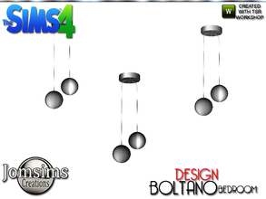Sims 4 — boltano metal ceiling light by jomsims — boltano metal ceiling light