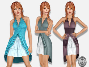 Sims 3 — Playful Lace Accented Dress by pizazz — An easy wear dress that's great for picnics and casual walks on the