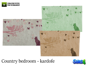 Sims 4 — kardofe_Country bedroom_Rug by kardofe — Soft carpet in three different colors