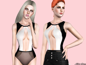 Sims 3 — Bodysuit set by StarSims — The perfect outfit for a party or date. Include bodysuit (as top and full body).