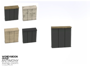 Sims 4 — Antimony End Table (Ver-2) by wondymoon — - Antimony Living - End Table (Ver-2) - Wondymoon|TSR - Nov'2015