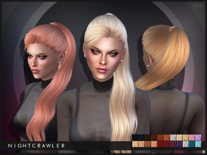 Sims 4 — Nightcrawler-Gigi by Nightcrawler_Sims — NEW MESH TF/EF Smooth bone assignment All lods 24 colors Works with