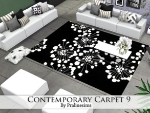 Sims 4 — Contemporary Carpet 9 by Pralinesims — By Pralinesims