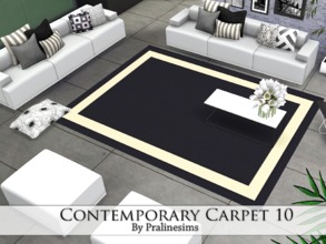 Sims 4 — Contemporary Carpet 10 by Pralinesims — By Pralinesims