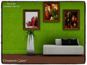Sims 3 — Ornaments Galore by Xodess — This single item is part of my &amp;quot;Christmas Cheer&amp;quot; set and