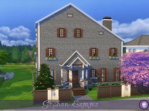 Sims 4 — Gryphon Estate by D2Diamond — Gryphon estate has everything a family needs. From the basement with it's gym,