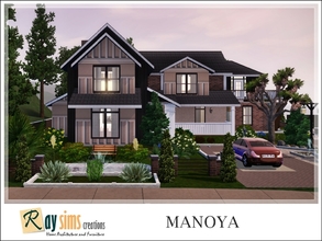 Sims 3 — Manoya by Ray_Sims — New house for you! Designed with eclectic and country style will make your sims feel so