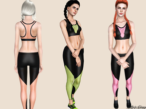 Sims 3 — Athletic set by StarSims — Athletic set.The perfect outfit for gym. Customizable. -3 recolorable areas -CAS and