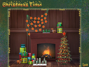 Sims 4 — Christmas Time by soloriya — You can easily spread the holiday cheer this season by embellishing your home with