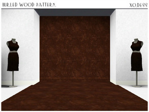 Sims 3 — Burled Wood_Pattern by Xodess — This texture is part of the - WOOD-RES - set: N1. How to find it in game: After