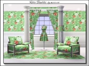 Sims 3 — Retro Baubles_marcorse by marcorse — Themed pattern: retro Christmas bauble decorations
