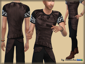 Sims 4 — Set Dance by bukovka — A set of men's clothing: shorts and compression tights. Shorts staining in two
