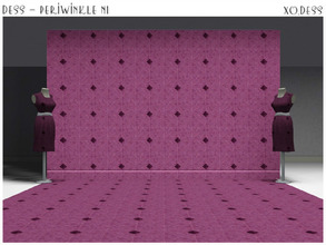 Sims 3 — Dess_Periwinkle Tiles_N1 by Xodess — This texture is part of the - Dess_PERIWINKLE - set. How to find them in