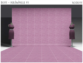 Sims 3 — Dess_Periwinkle Tiles_N5 by Xodess — This texture is part of the - Dess_PERIWINKLE - set. How to find them in
