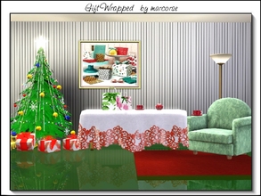 Sims 3 — Gift Wrapped_marcorse by marcorse — Time to wrap those Christmas gifts and decorate for the holidays.
