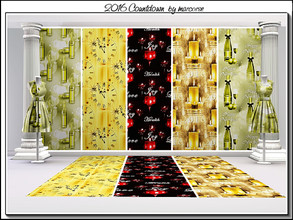 Sims 3 — 2016 Countdown_marcorse by marcorse — Five selected patterns for your Sim countdown to 2015. All are found in