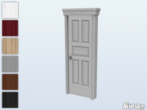 Sims 4 — Sir Cunningham Door Single 2x1 by Mutske — Part of Sir Cunningham Window and Door Collection. Made by
