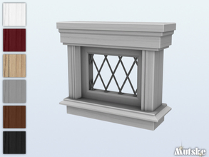 Sims 4 — Sir Cunningham Window Privat 1x1 by Mutske — Part of Sir Cunningham Window and Door Collection. Made by