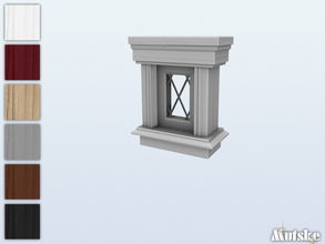 Sims 4 — Sir Cunningham Window Privat Small Single 2x1 by Mutske — Part of Sir Cunningham Window and Door Collection.