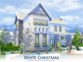 Sims 4 — White Christmas by Lhonna — This big and very cozy house is perfect to spent there long and cold winter days.
