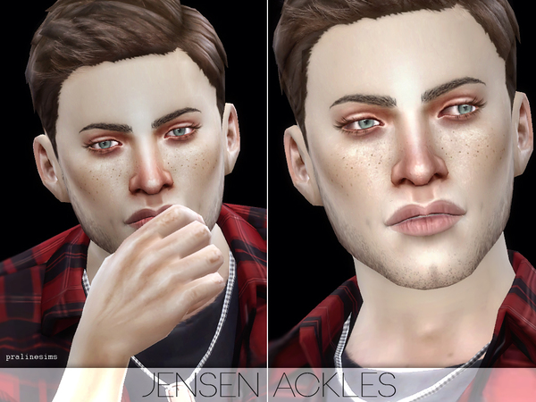 Sims 4 — Jensen Ackles by Pralinesims — Jensen Ackles, the handsome actor. Please do not re-upload our sims, or modify